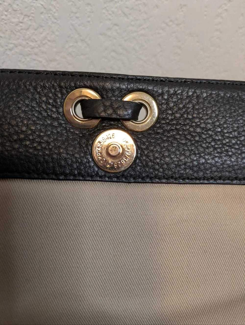 Talbots Black Genuine Leather Snap Flap Crossbody Bag • Excellent